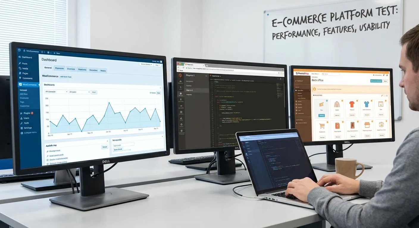 Vi analyserade 5 e-handelsplattformar — Här är resultaten